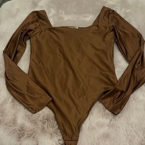 Babaton Rich Brown Bodysuit